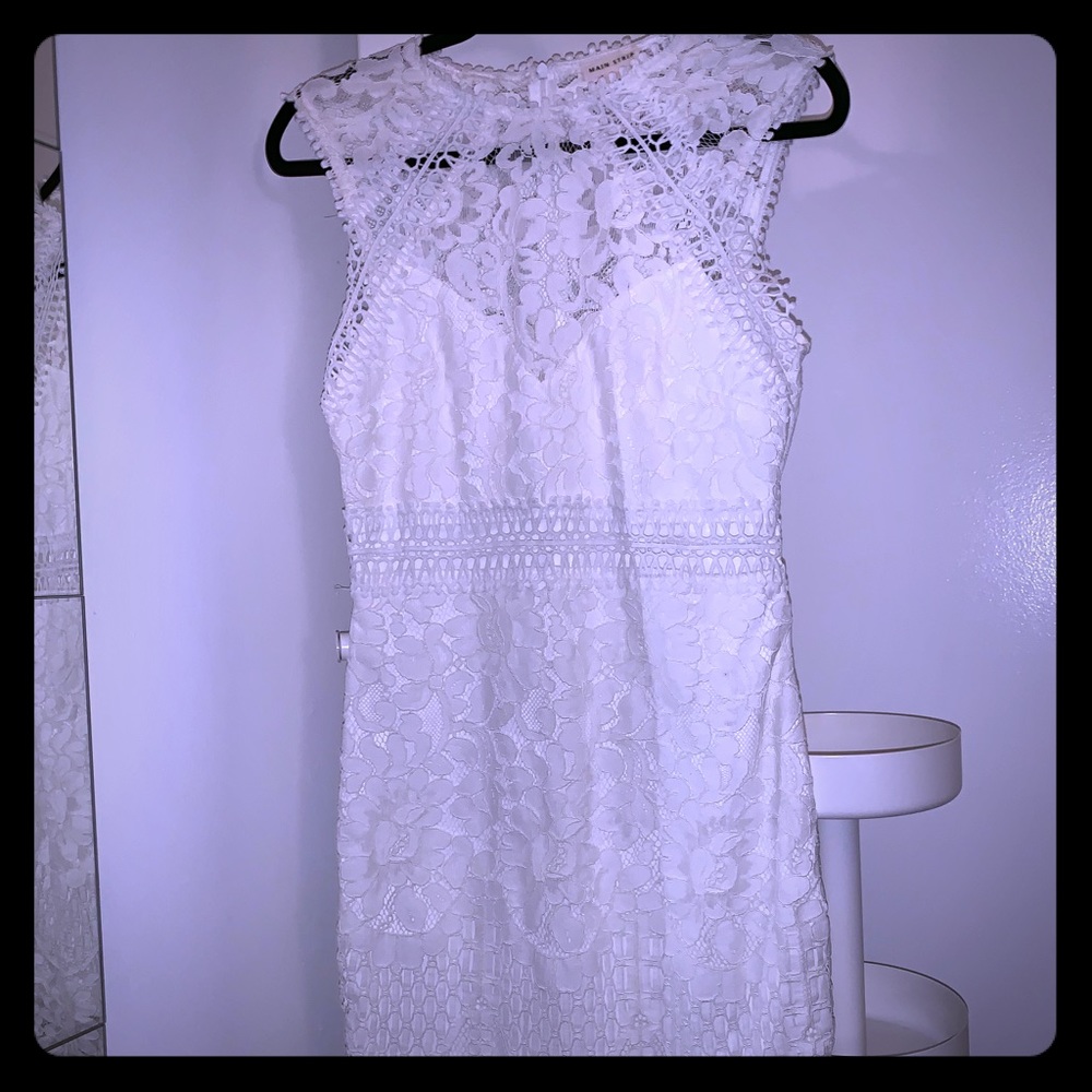 Classy Summer White Dress - All Occasion